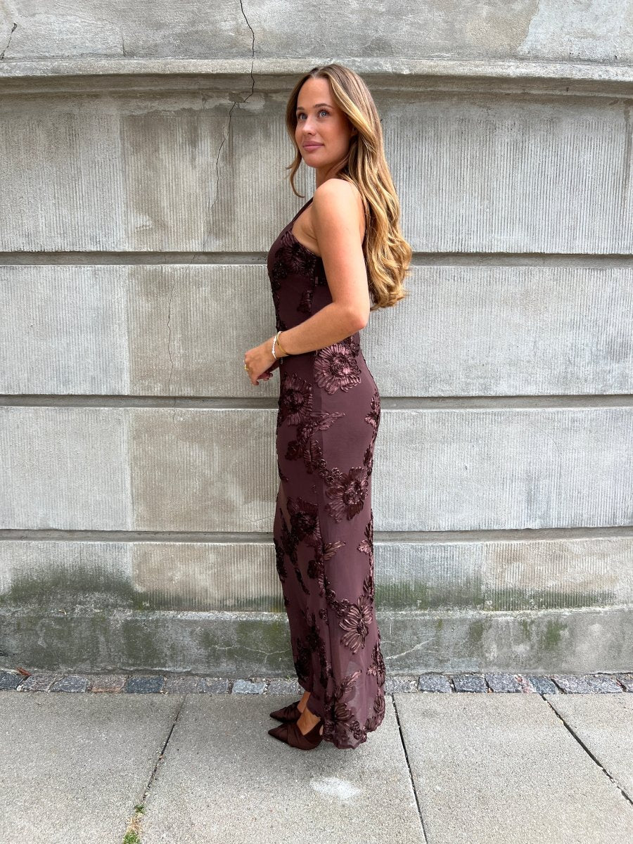 Moocci dark brown dress - Aaberg DK