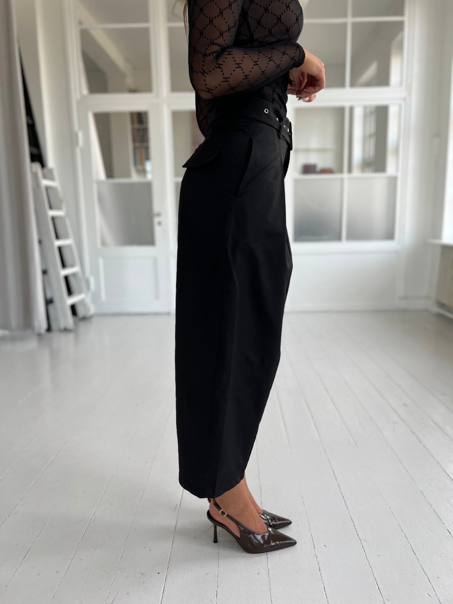 Sisters Point Gaki pants black - Aaberg DK