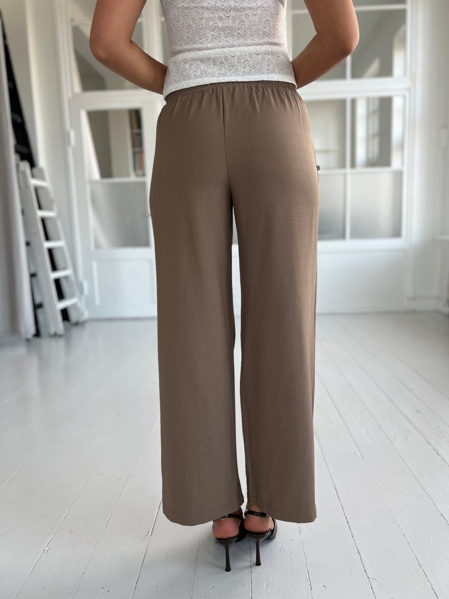 Sisters Point Viska pants Brown - Aaberg DK