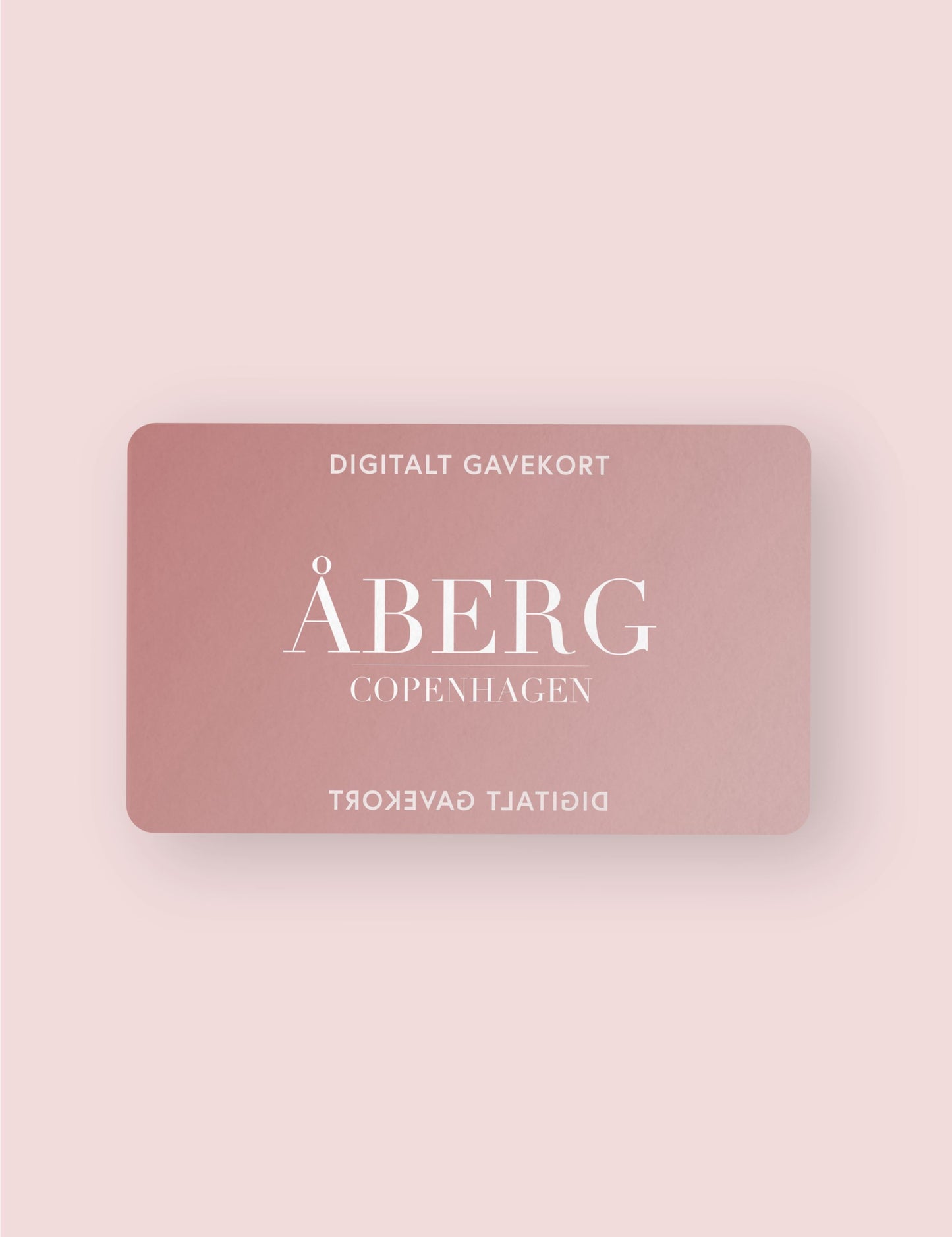 Åberg CPH Gavekort Gavekort Åberg CPH