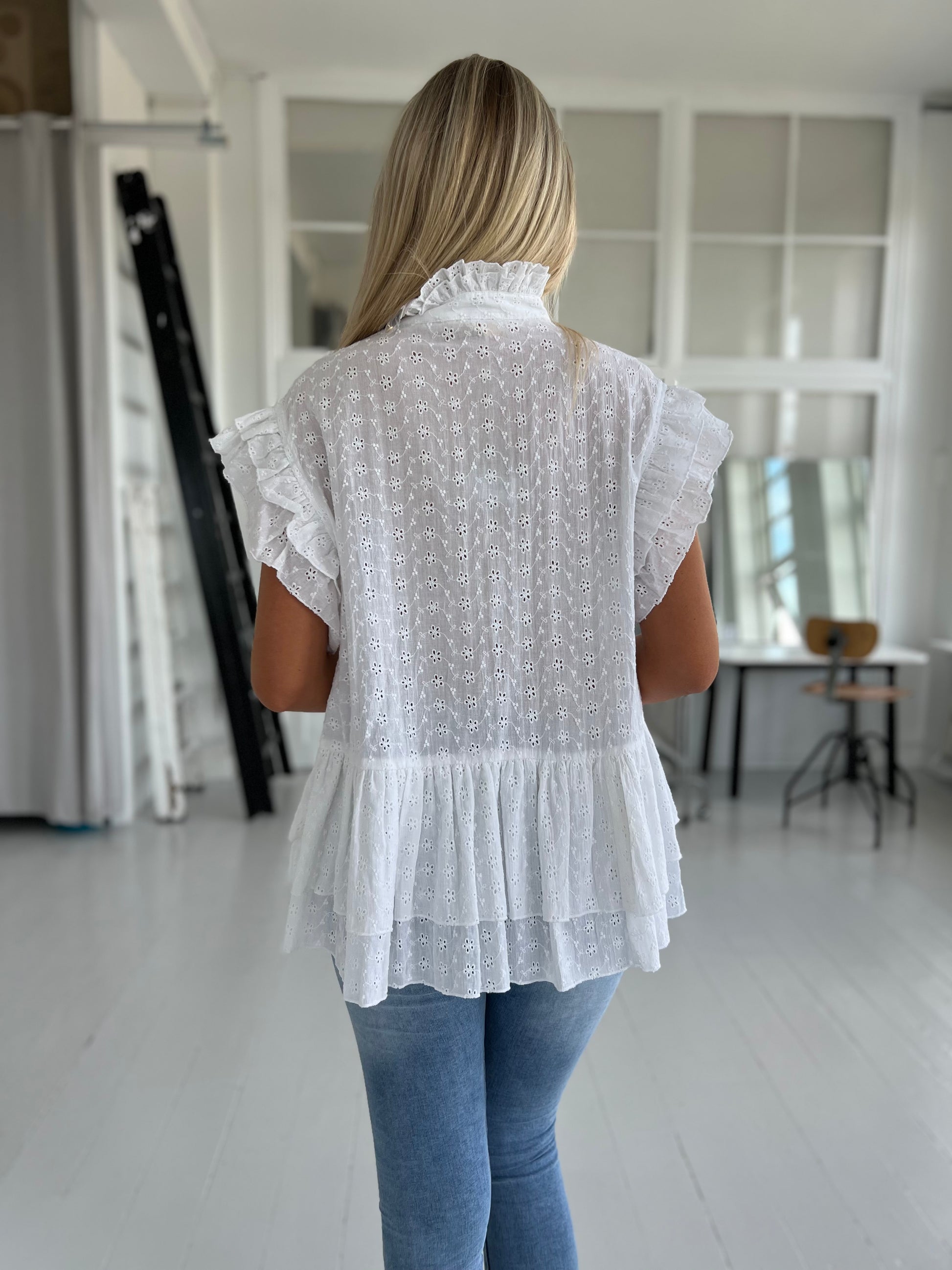 Gaspar Jackson blouse-bluse-Aaberg Copenhagen