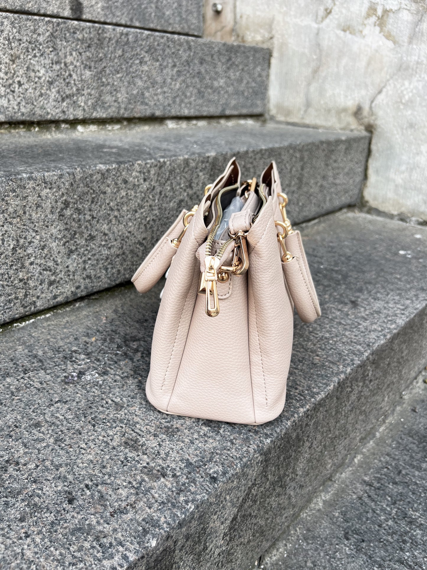 Flora beige handbag (6931)