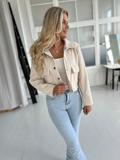 Syma beige Jacket (1433)