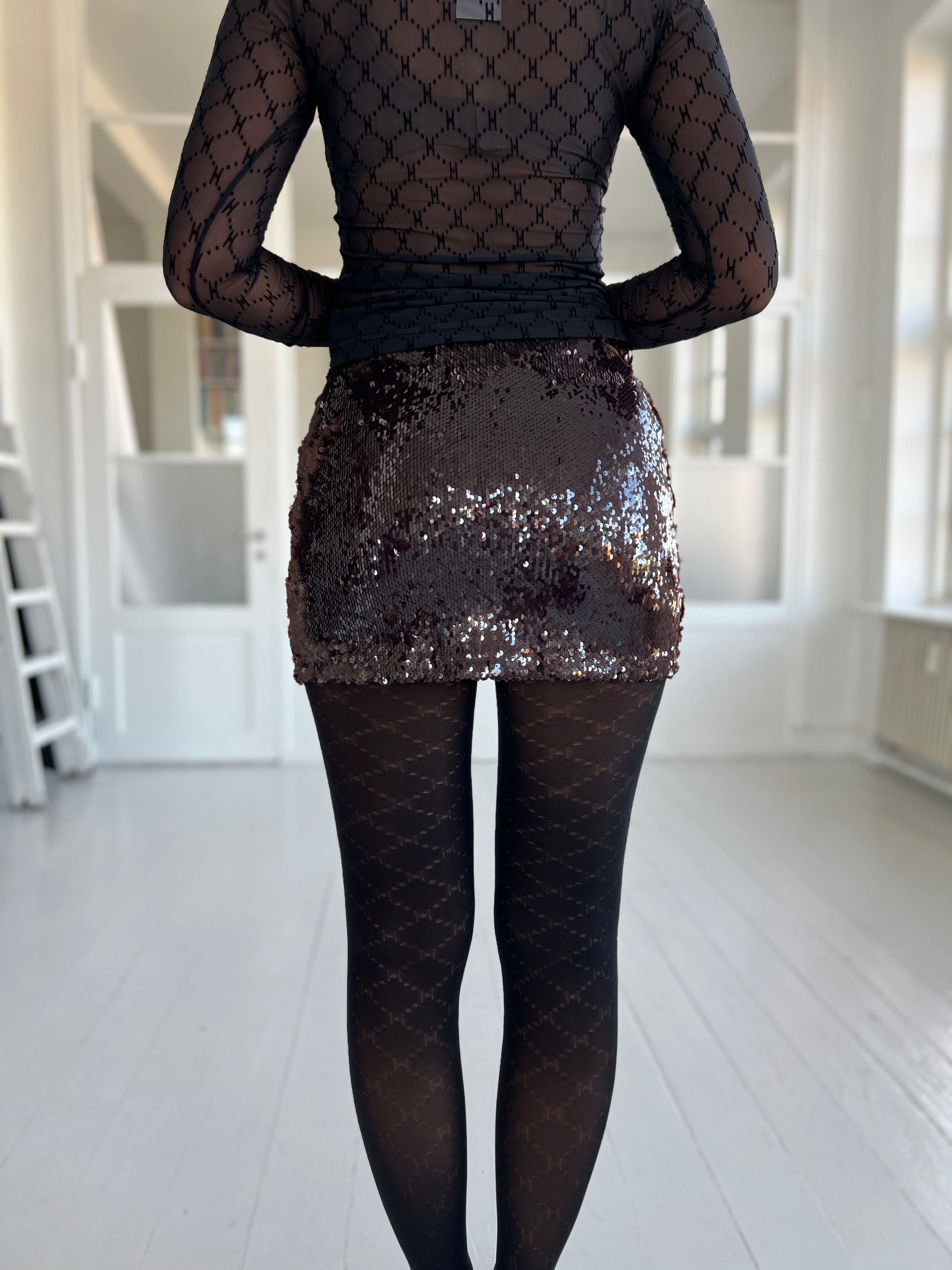 Eight luxe choco skirt