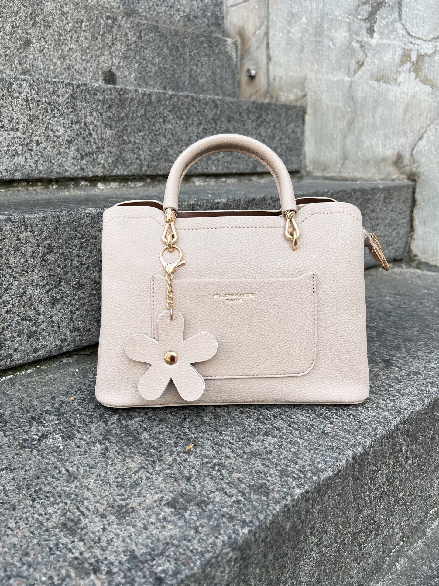 Flora beige handbag (6931)