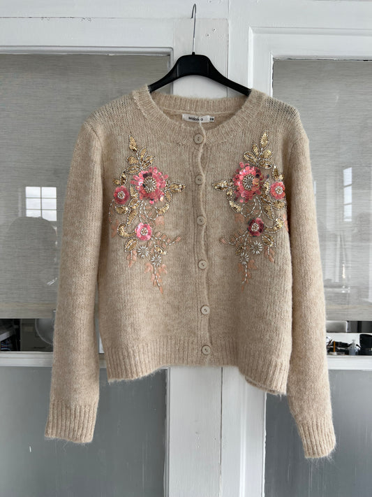 Majolica beige knit cardigan (5303)