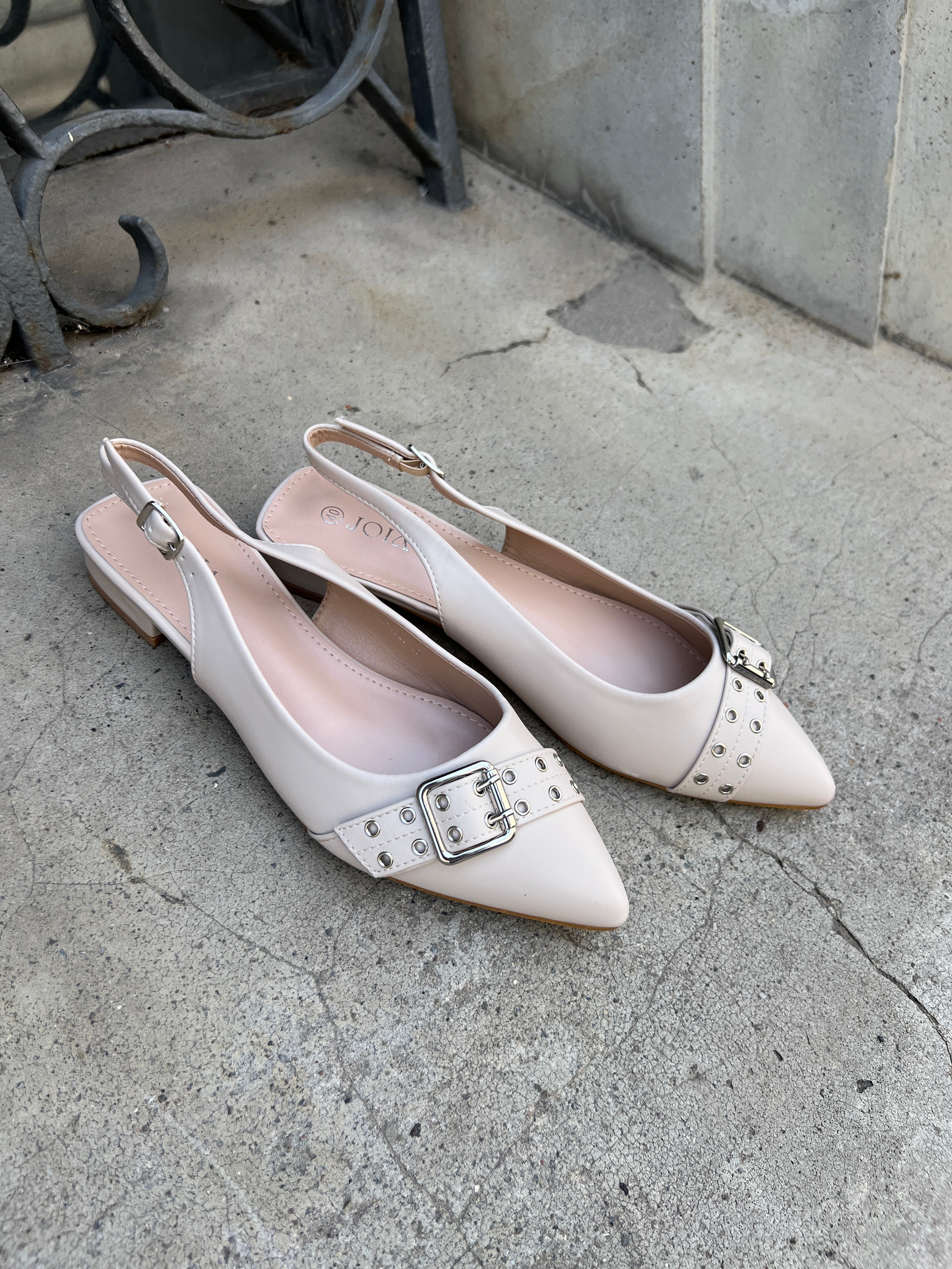 Joia beige sprie sandal fra webshoppen Aaberg Copenhagen