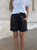 Gaspar Honolulu Frill shorts black