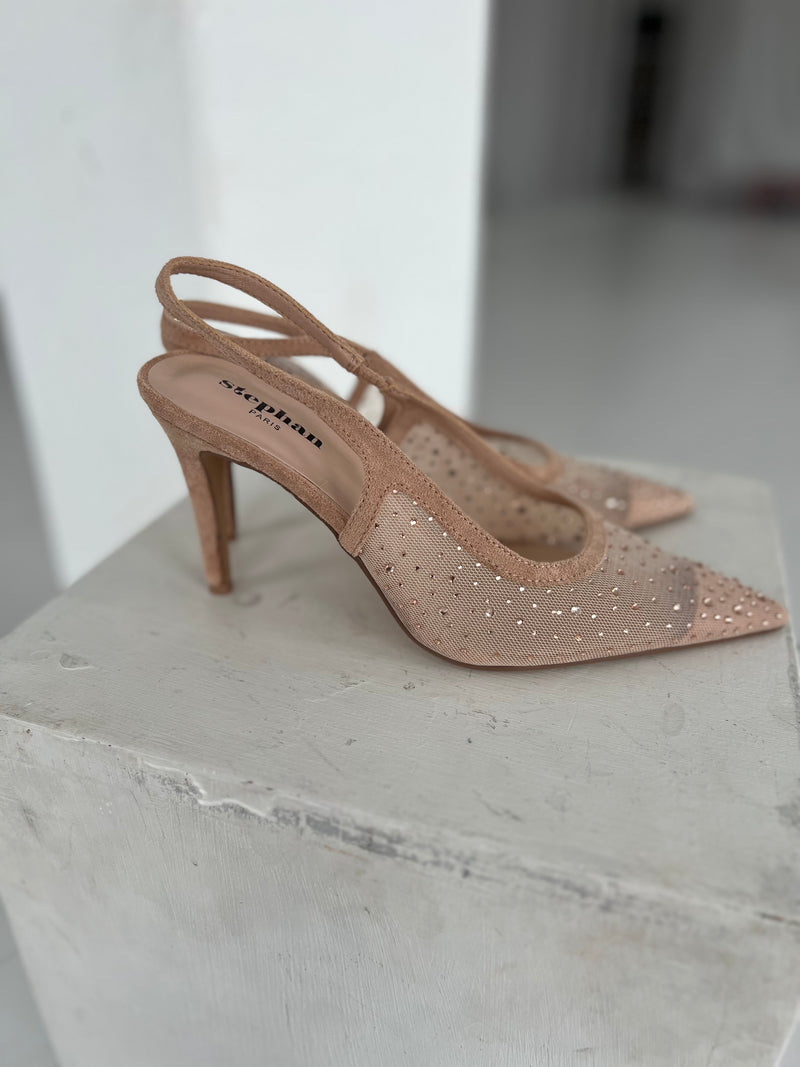 Stephan champagne heels (1403)