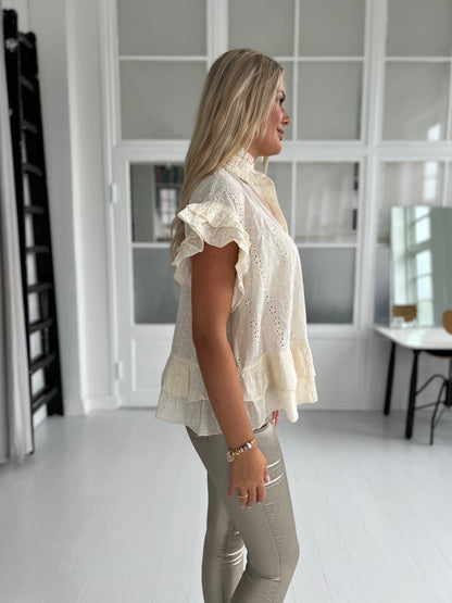 Gaspar Jacqueline Blouse (1314)-skjorte-Aaberg Copenhagen