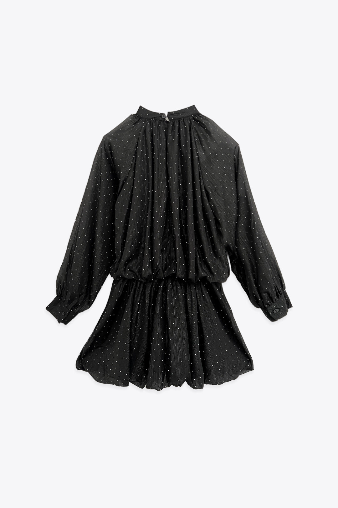 Model i Elli chocolate dress fra webshoppen Aaberg Copenhagen