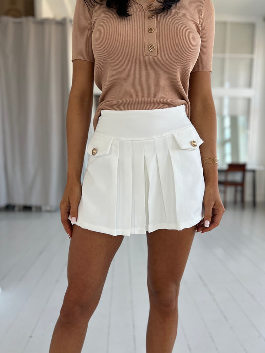 Schilo-Jolie white shorts (6348)