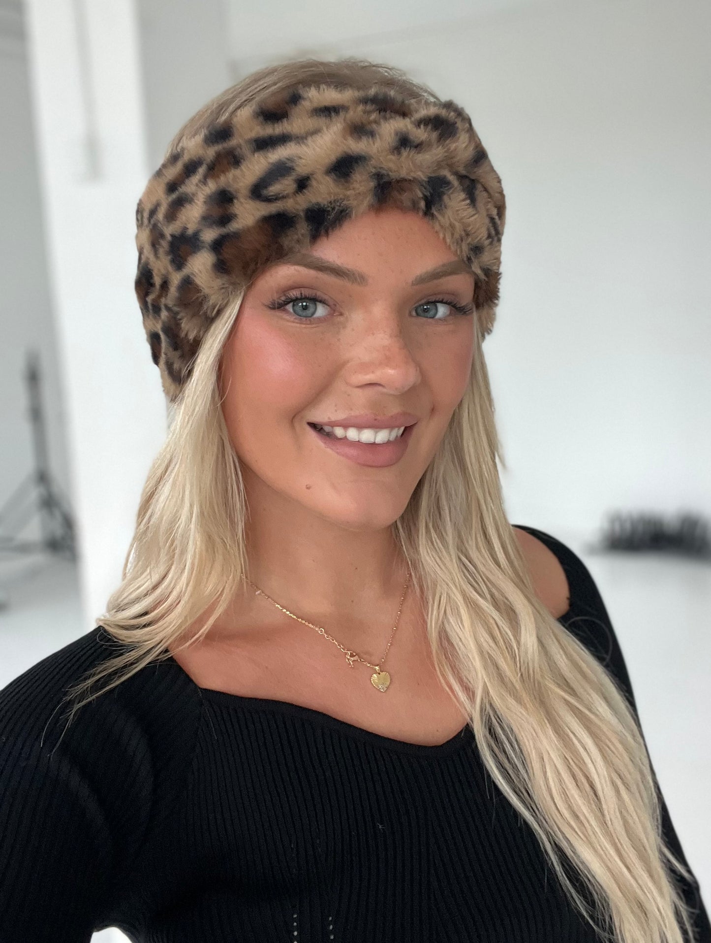 Angel leopard headband (355). Aaberg Copenhagen