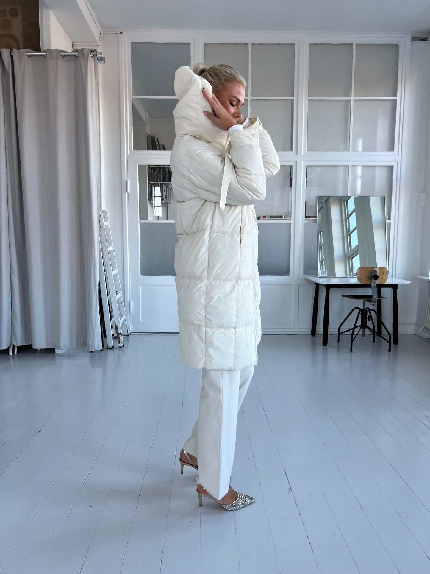 Azaka off white jacket (0084)-jakke-Aaberg Copenhagen