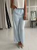 Elli White turquis satin pants
