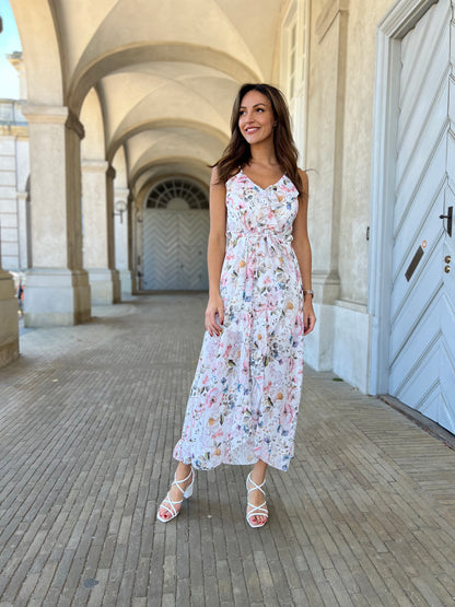 Estee rose flower dress-Kjole, kjoler-Åberg CPH-Åberg Copenhagen DK