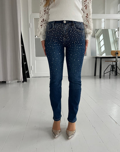 Bestiny rhinestone jeans (1780)