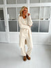 Flam beige knit set