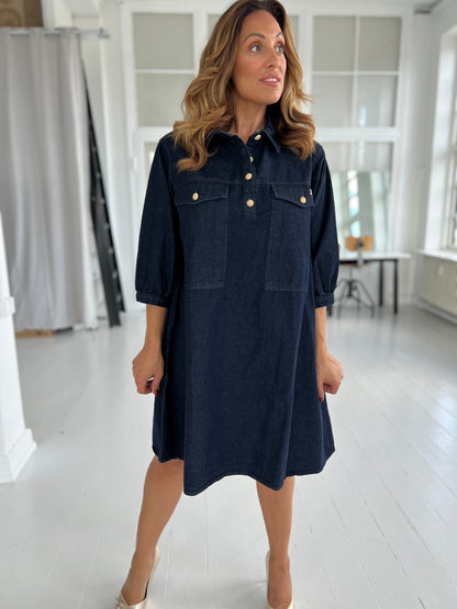 Gaspar denim Malmø dress (7705)