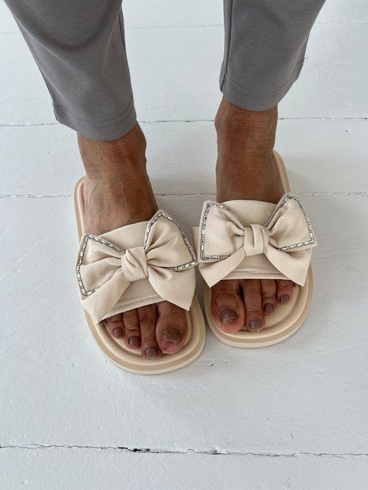 Rosaly beige mules