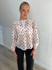 Continue Silke dot shirt White