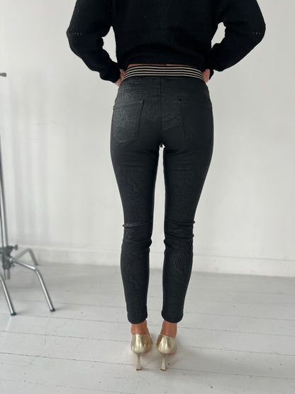 Onado imiteret læder bukser (3025)