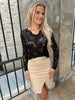 Fleur sort lace top