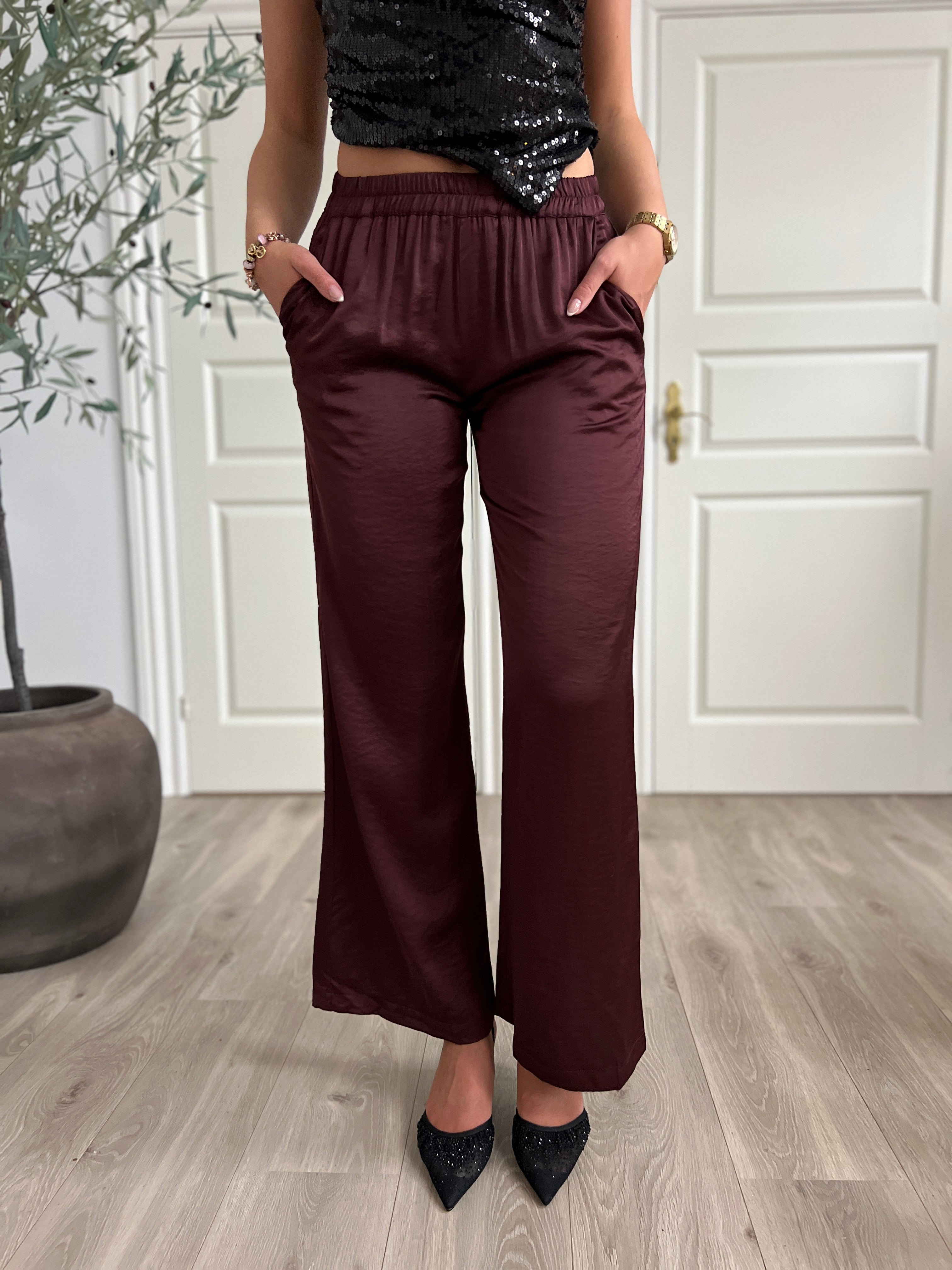 Continue - Bukser - Roberta bordeaux