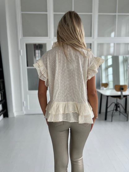 Gaspar Jacqueline Blouse (1314)-skjorte-Aaberg Copenhagen