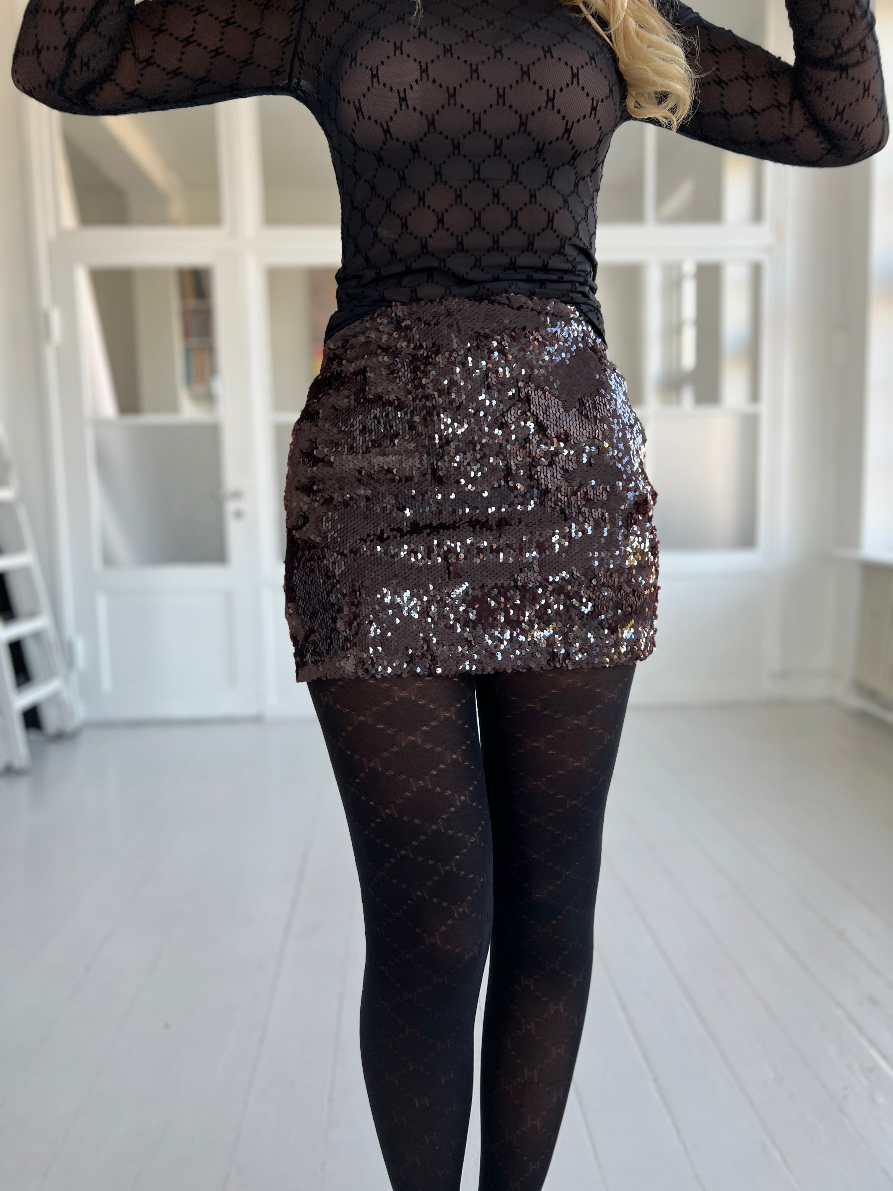 Eight luxe choco skirt