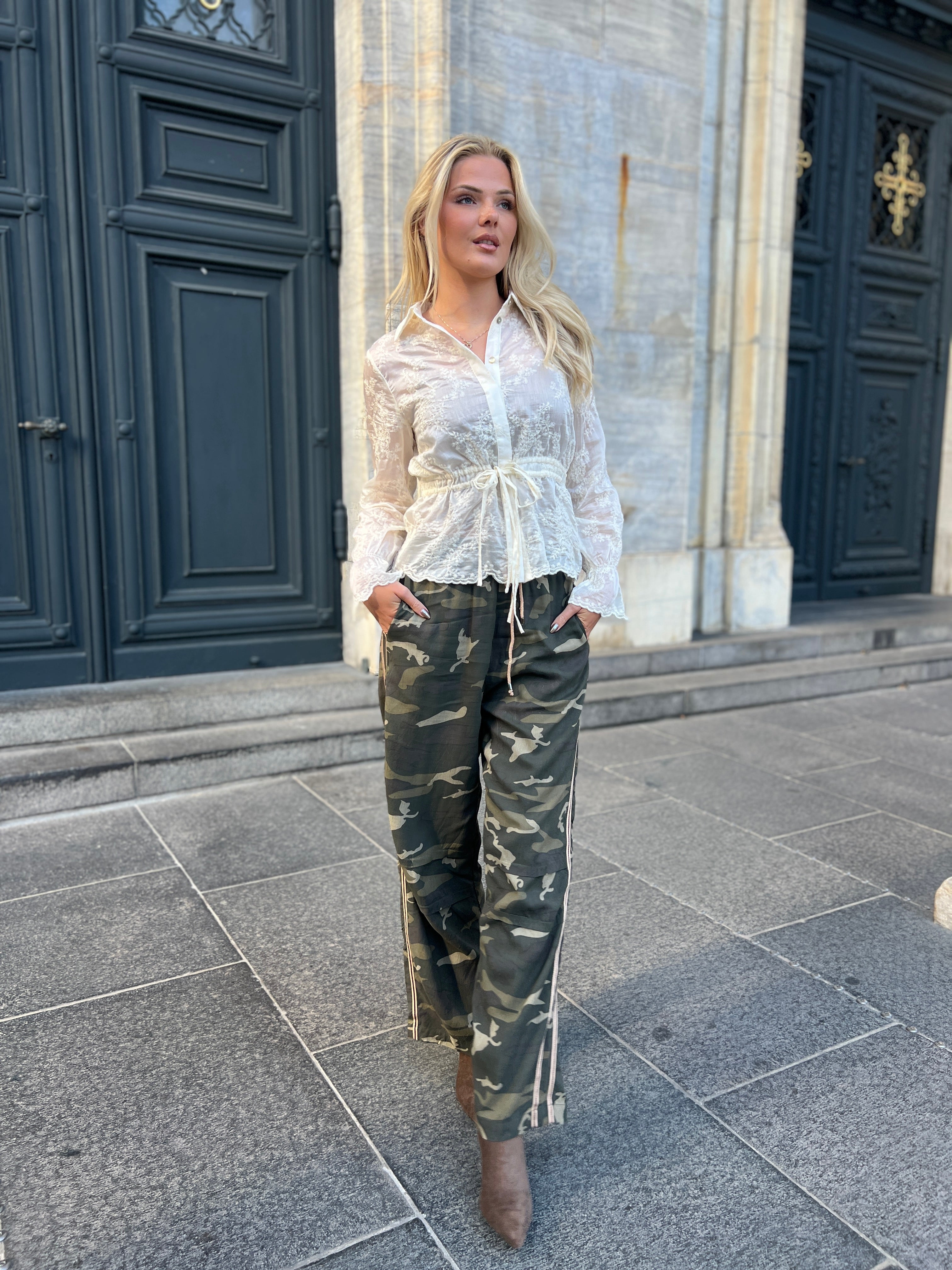 Continue army løse bukser - Åberg Copenhagen