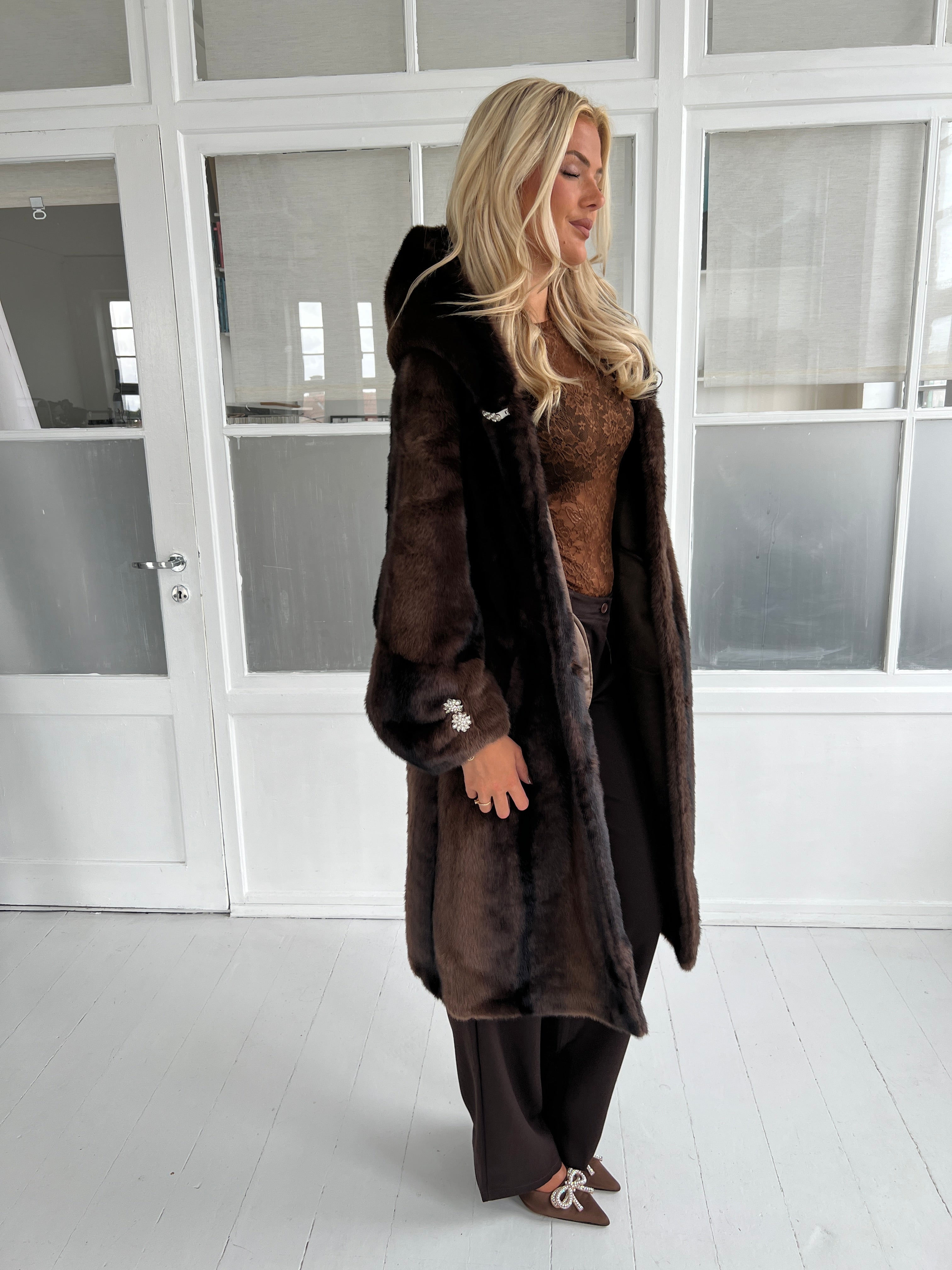 Flam fourrure fur fra webshoppen Aaberg Copenhagen