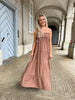 Syma caramel summer dress