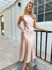 Its May champagne dress