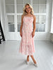Its may pink flower dress