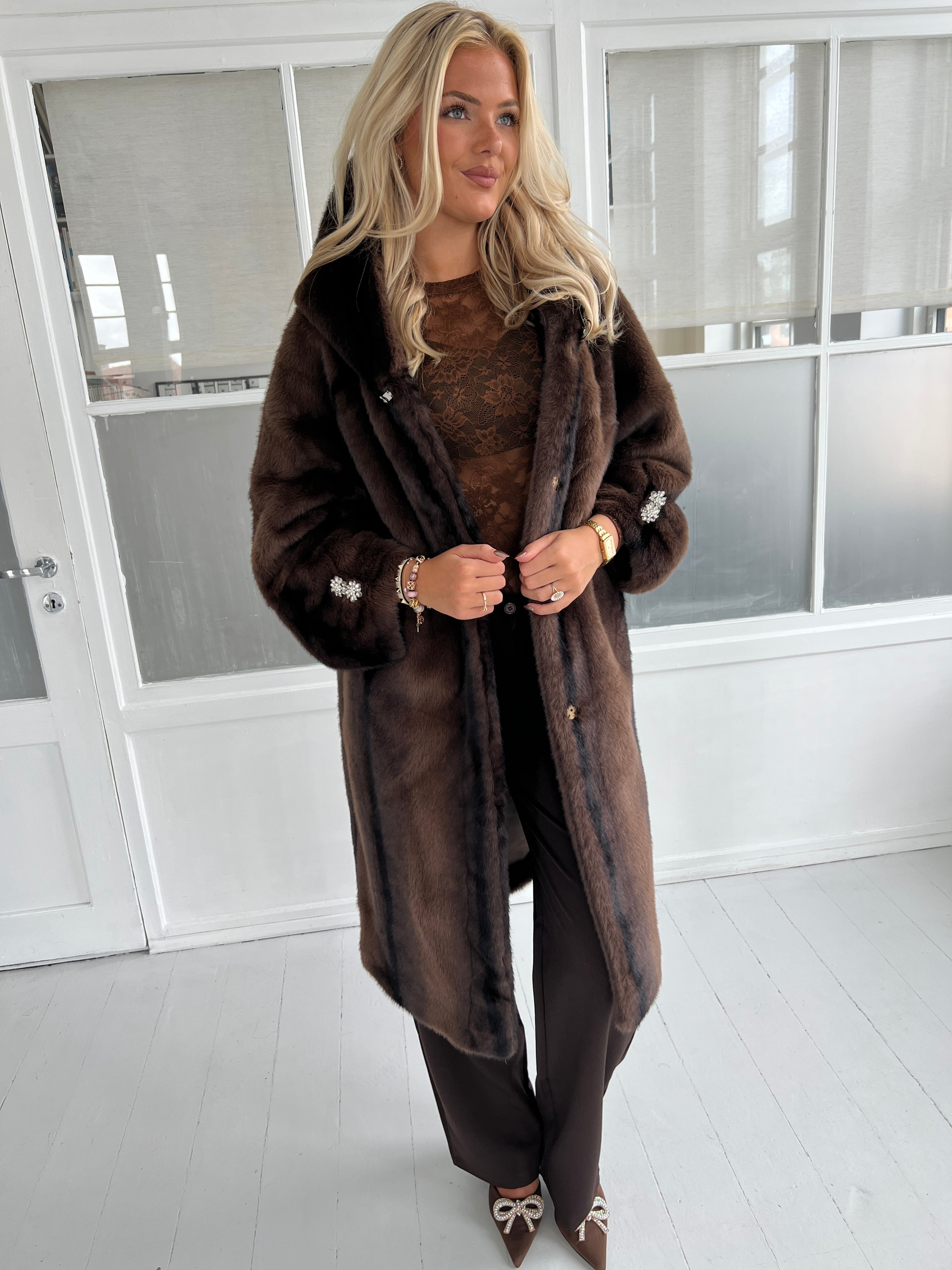 Flam fourrure fur fra webshoppen Aaberg Copenhagen