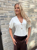 Its May white knit vest