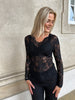 Fleur sort lace top