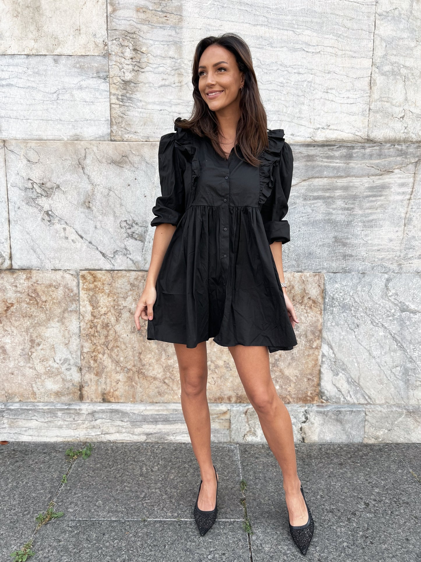 Luzabelle little shirt dress (8521)