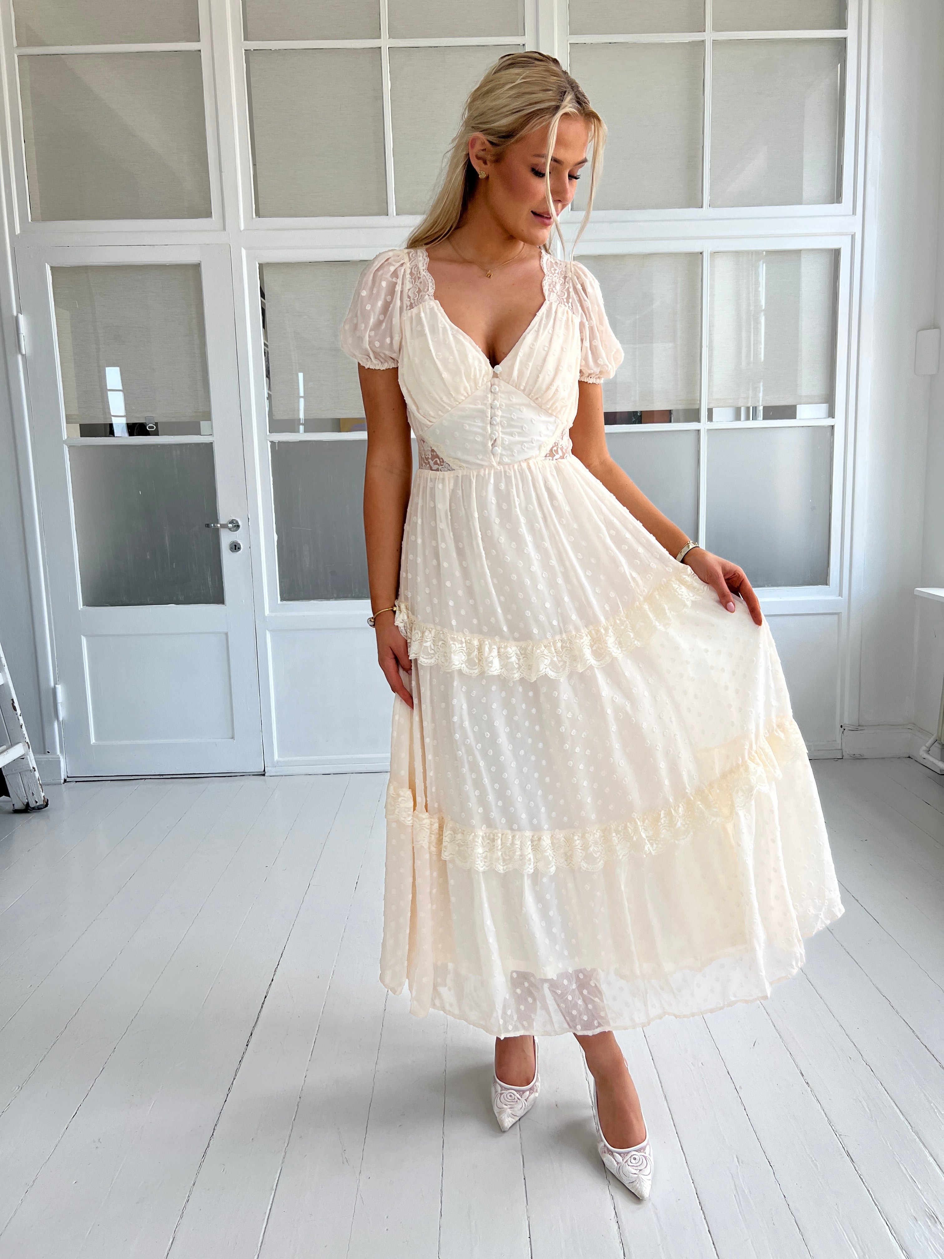 Lily McBee peachy dress