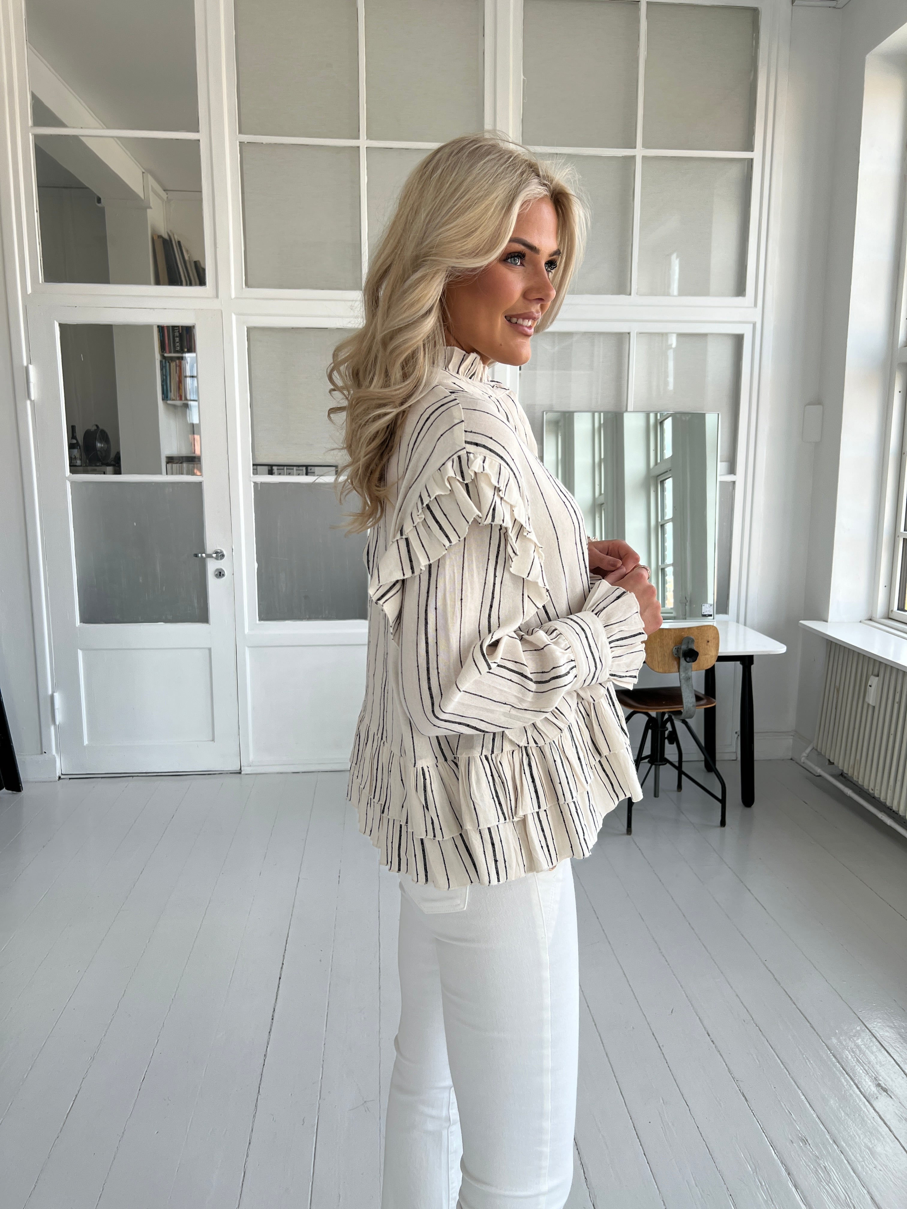 Gaspar Jacqueline LS Blouse