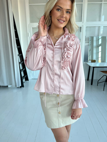 Azaka rosa blouse (4487)