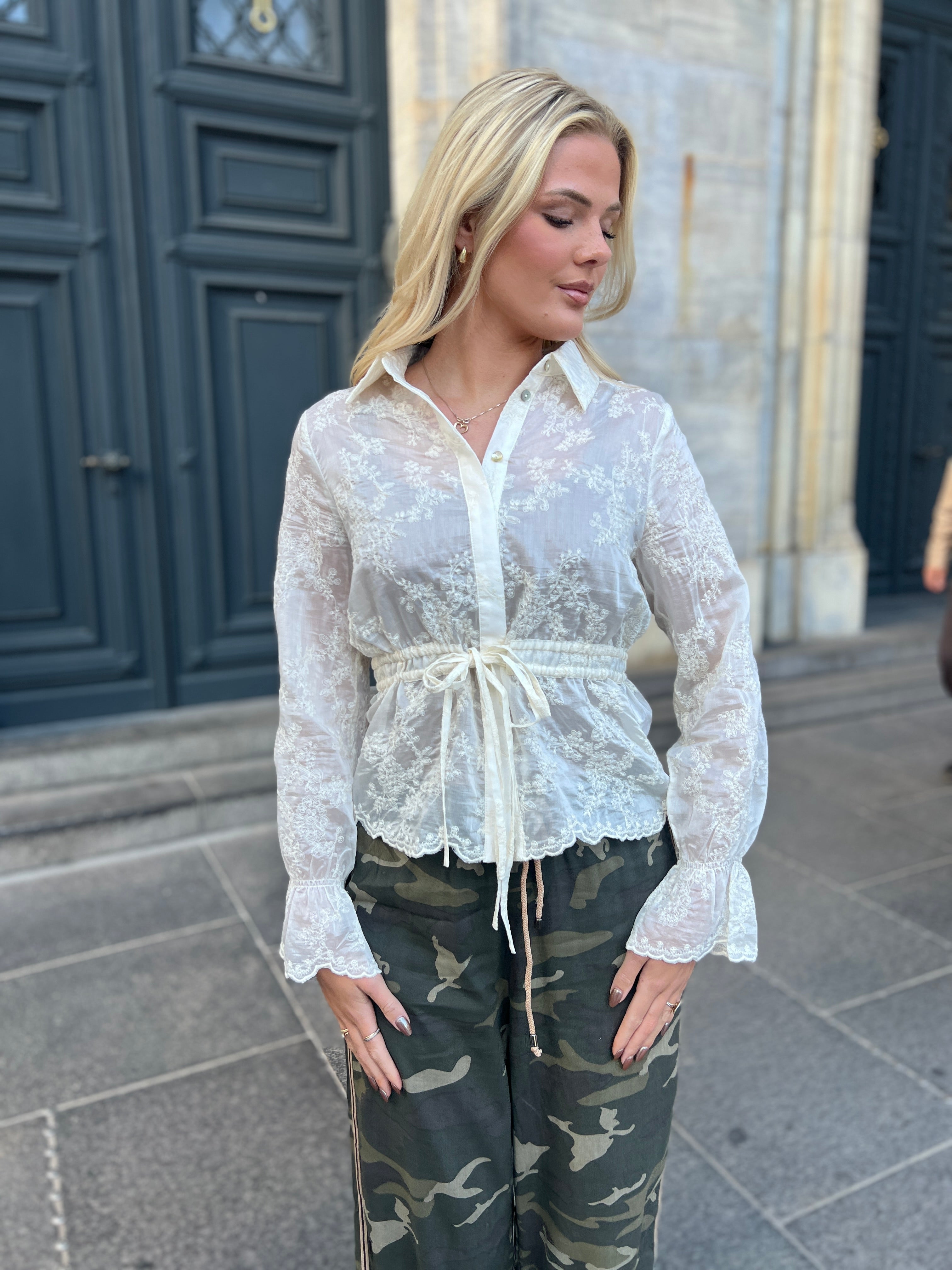 Continue Skjorte - Triss - Off White