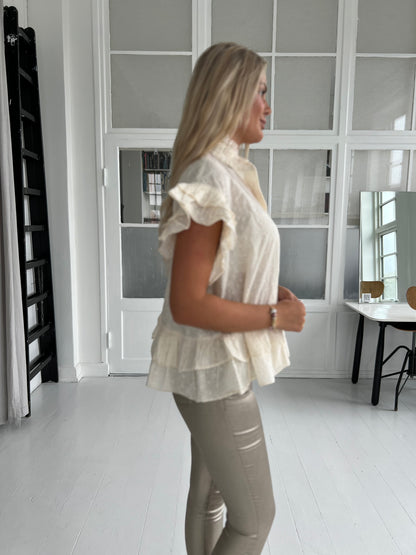 Gaspar Jacqueline Blouse (1314)-skjorte-Aaberg Copenhagen