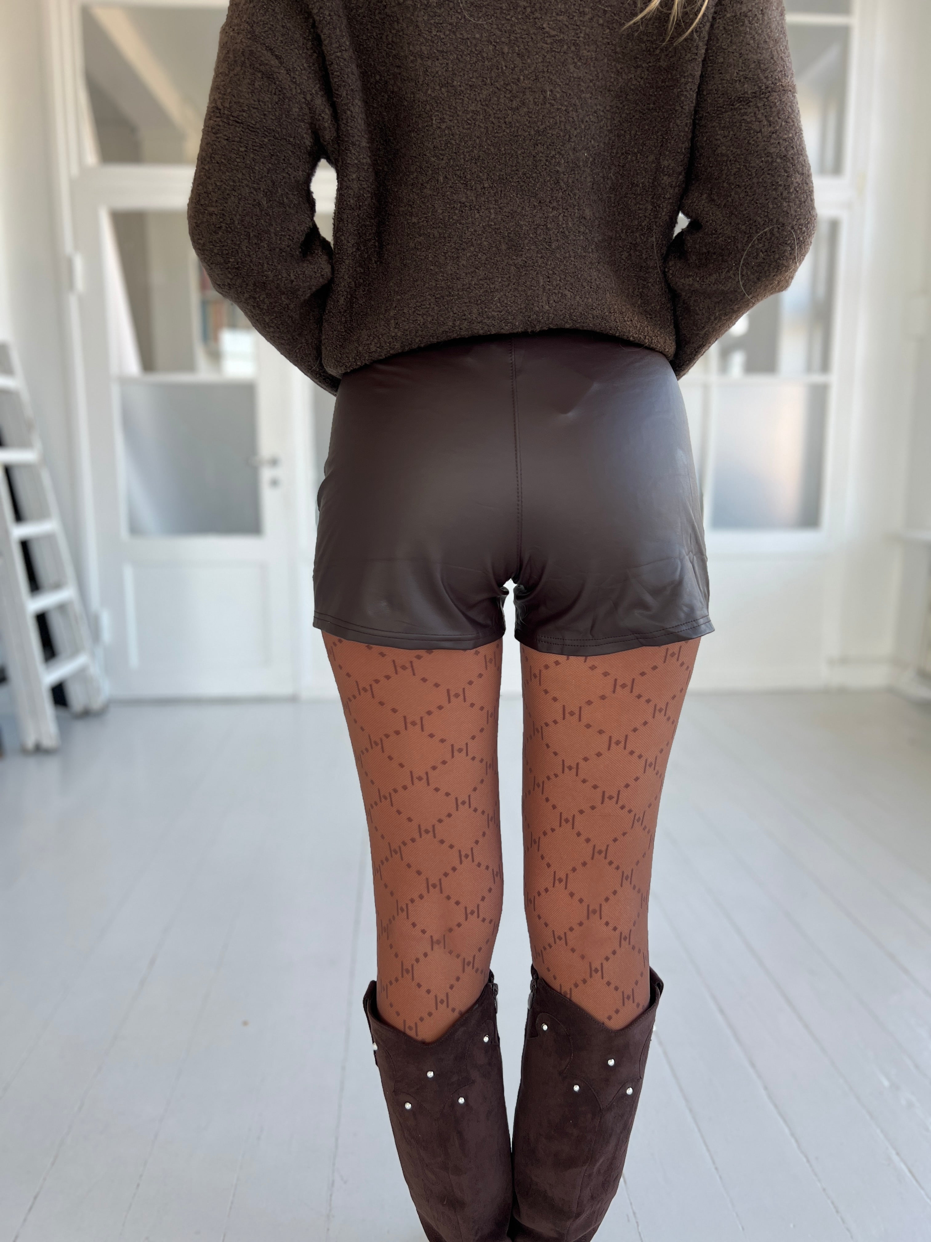 Venessa P.U. Shorts fra webshoppen Aaberg Copenhagen