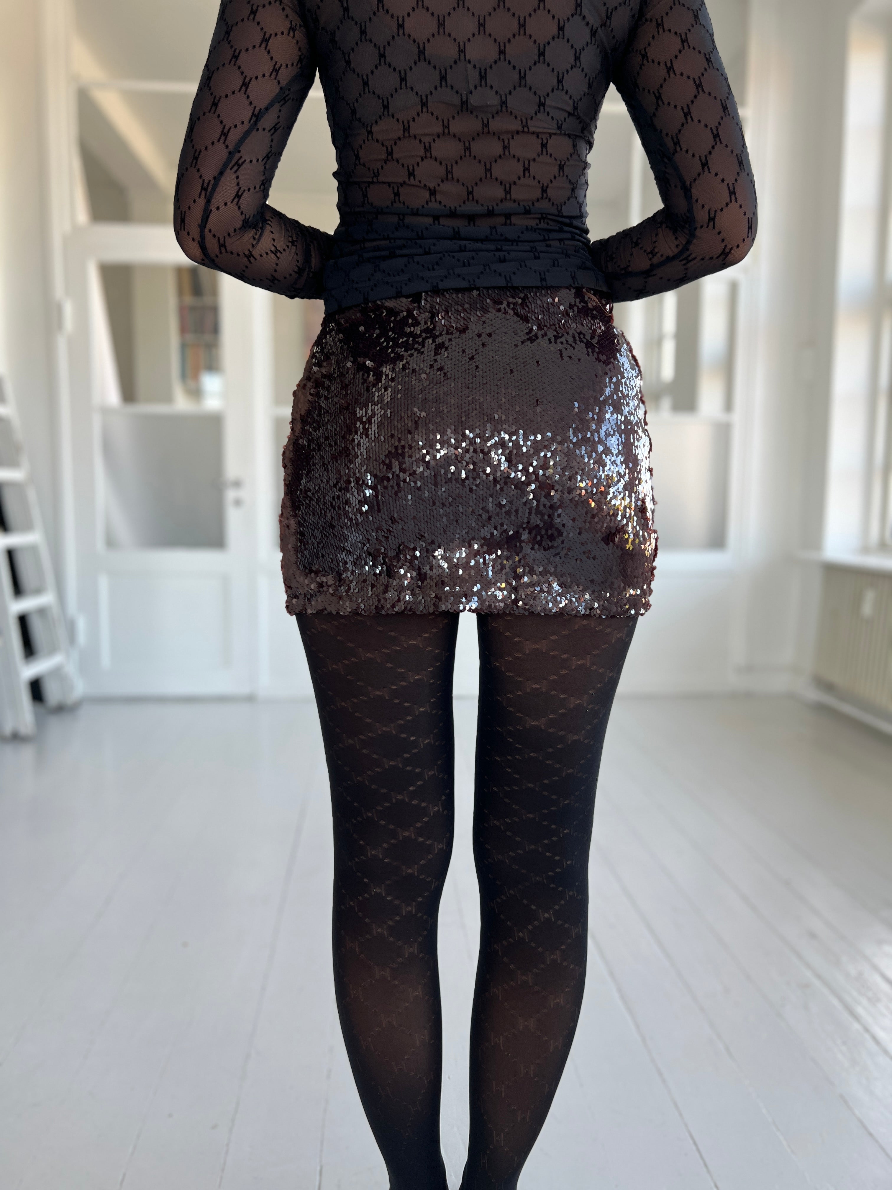 Eight luxe choco skirt