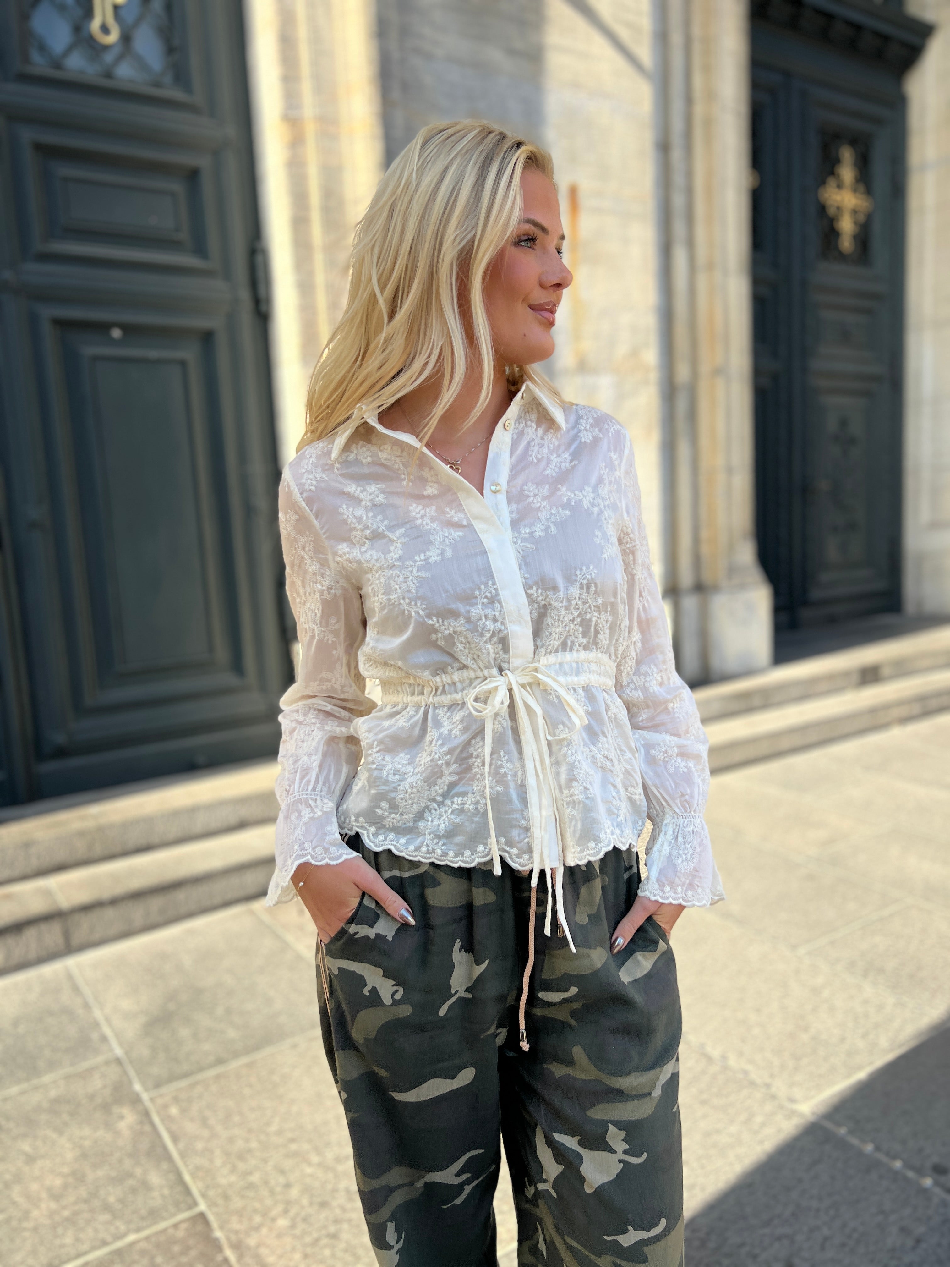 Continue Skjorte - Triss - Off White