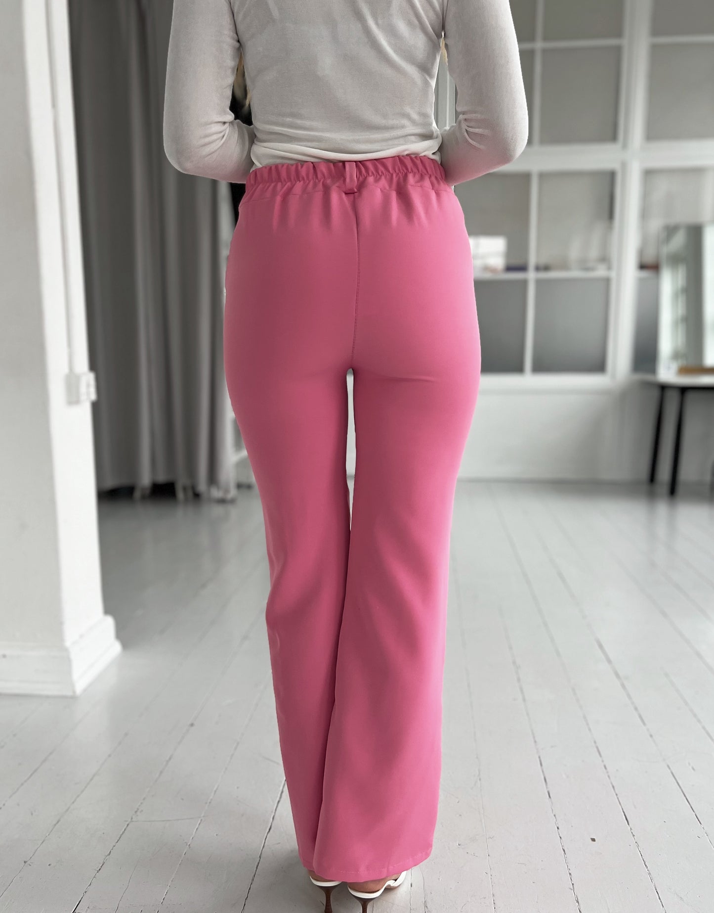 Rosy pink pants