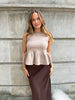 Kilky taupe wave top
