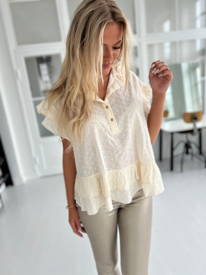 Gaspar Jacqueline Blouse (1314)-skjorte-Aaberg Copenhagen